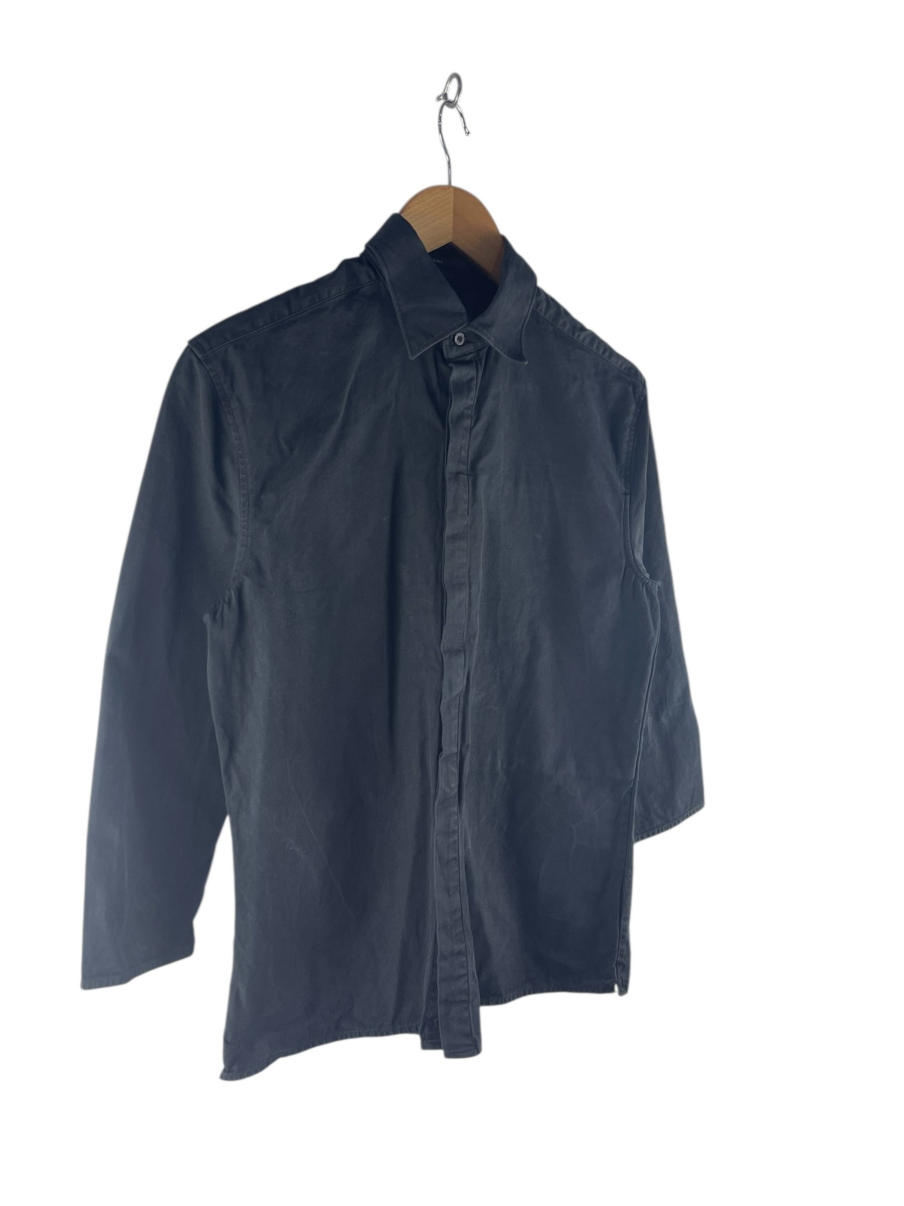 Gucci Vintage Gucci Long Sleeve Button Down Shirt Size S / US 4 / IT 40 - 4 Thumbnail