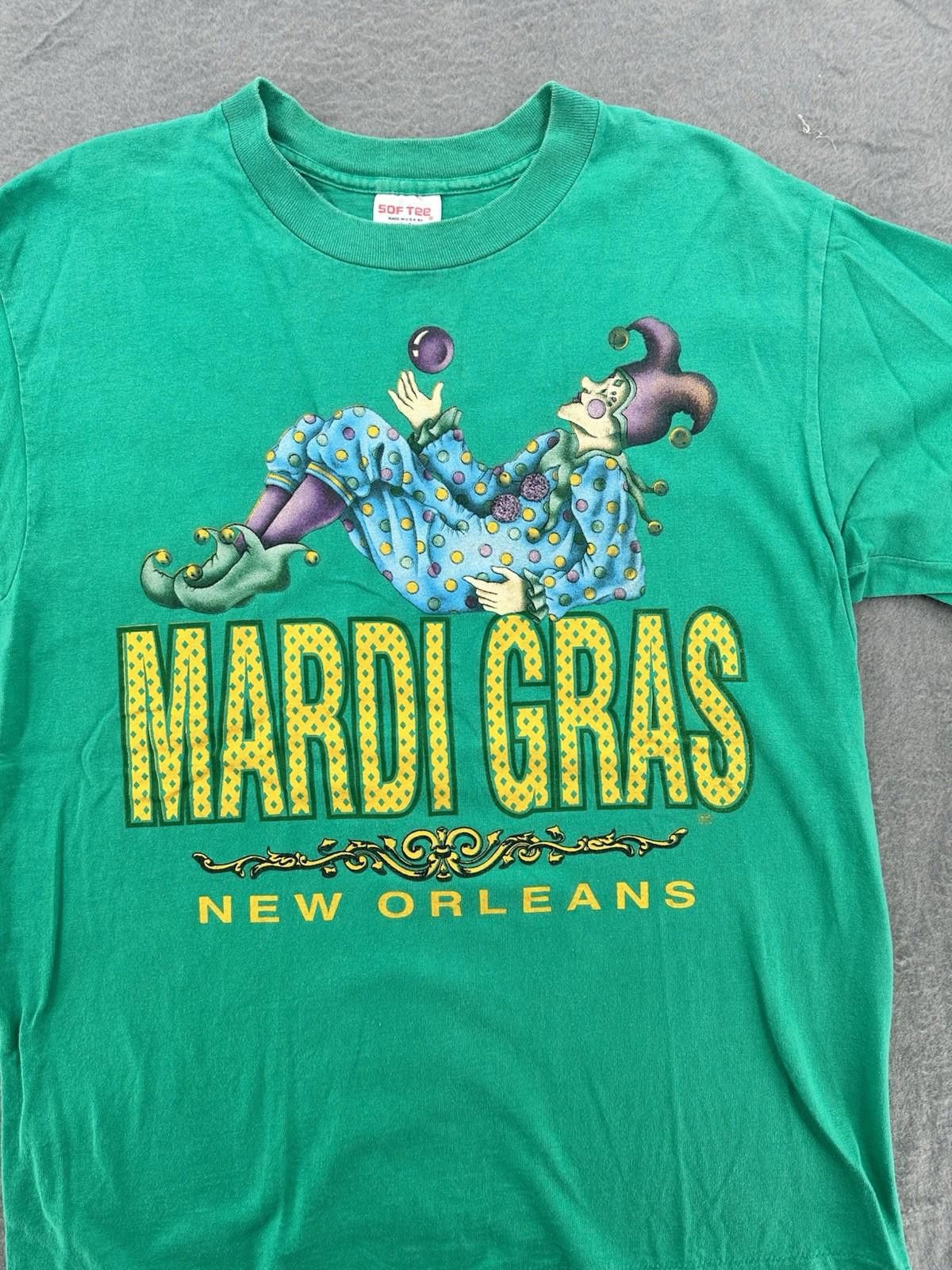 TEE JAYS Vintage Tee Jays Women Mardi Gras New Orleans Beads Jazz Size L / US 10 / IT 46 - 2 Thumbnail