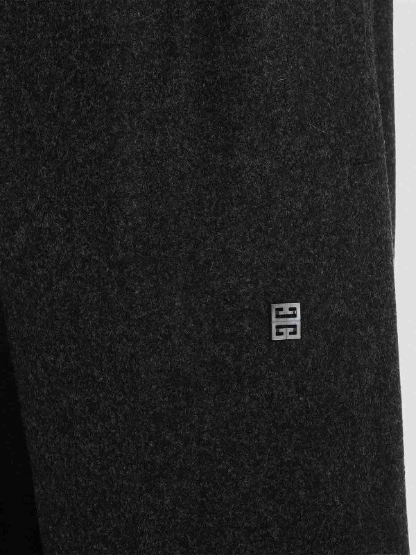 Givenchy o1n1vont0326 Virgin Wool Pants in Black Size US 36 / EU 52 - 3 Thumbnail
