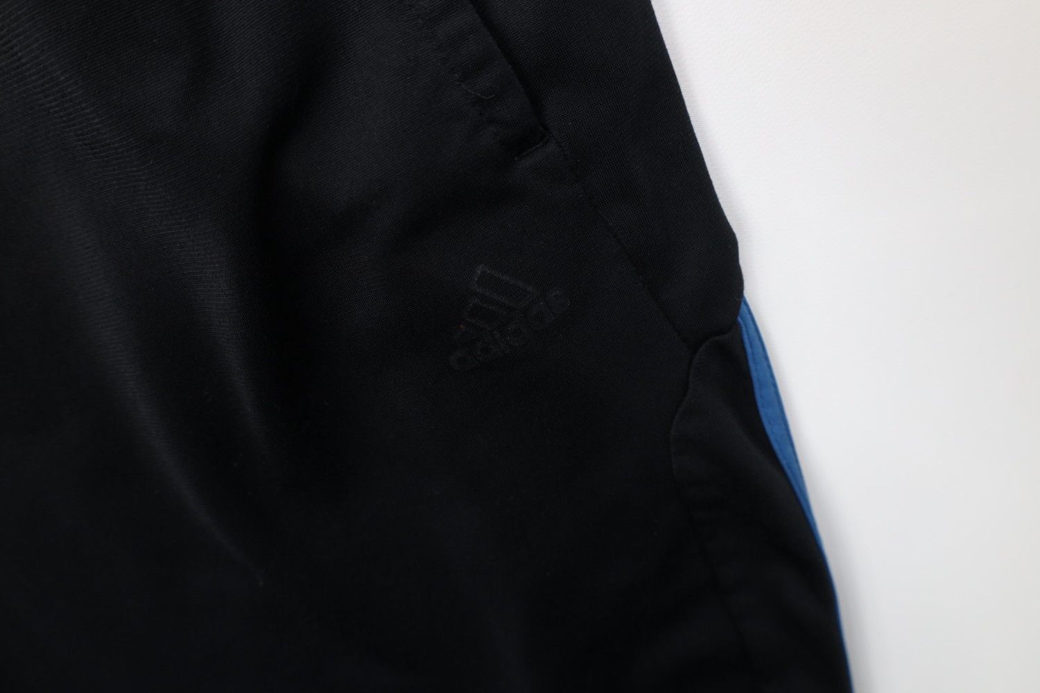 Adidas Vintage Y2K Adidas Striped Wide Leg Sweatpants Pants Black Size US 36 / EU 52 - 5 Thumbnail