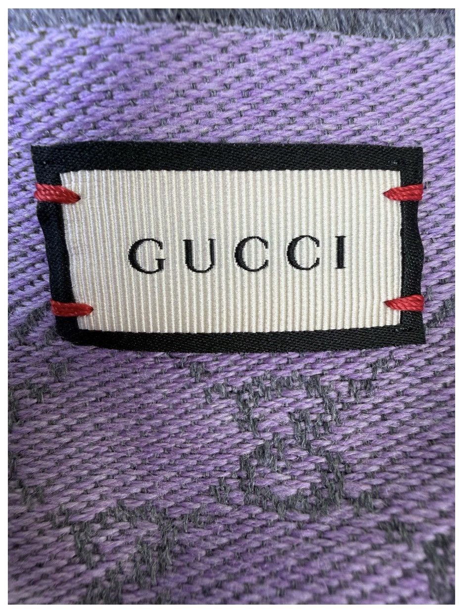 Gucci Gucci GG Supreme Scarf -wrap -Stole -Authentication Tag✅ Size ONE SIZE - 5 Thumbnail