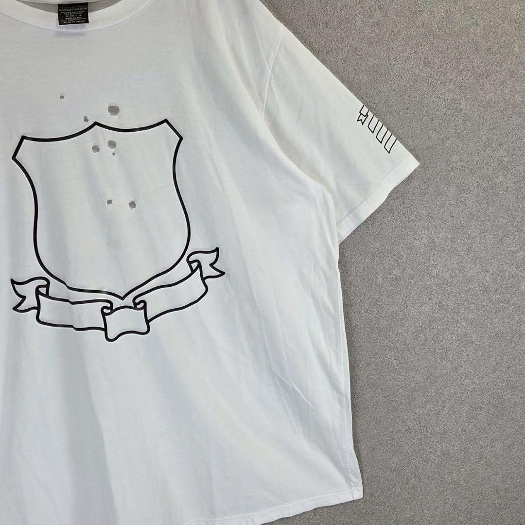 Number (N)ine Bullet Hole Shield Tee Shirt Size US XL / EU 56 / 4 - 3 Thumbnail