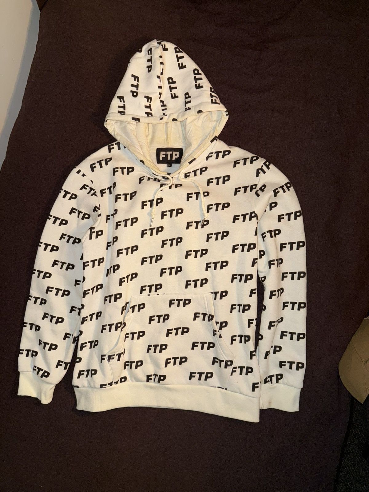Fuck The Population FTP All Over Print Pullover Hoodie (2015) Size US M / EU 48-50 / 2 - 3 Thumbnail