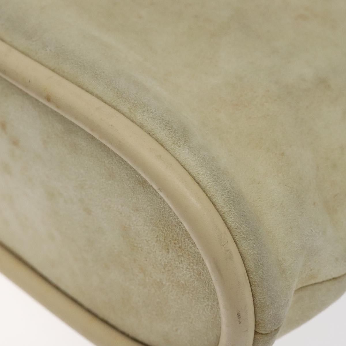 Gucci GUCCI Shoulder Bag Suede Beige Gold Size ONE SIZE - 10 Thumbnail