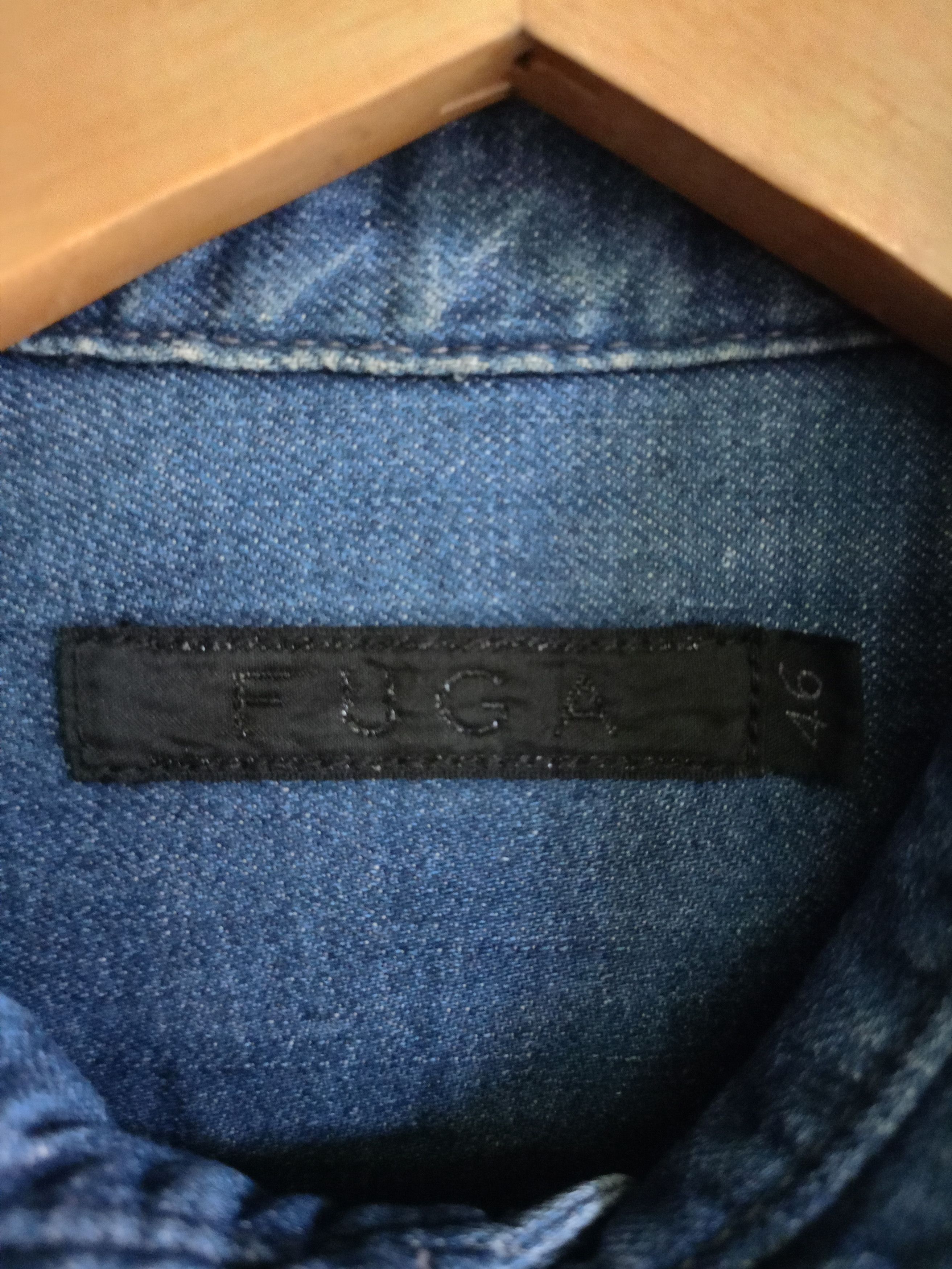 GOSTAR DE FUGA Fuga Distressed denim button shirts Size US S / EU 44-46 / 1 - 7 Thumbnail