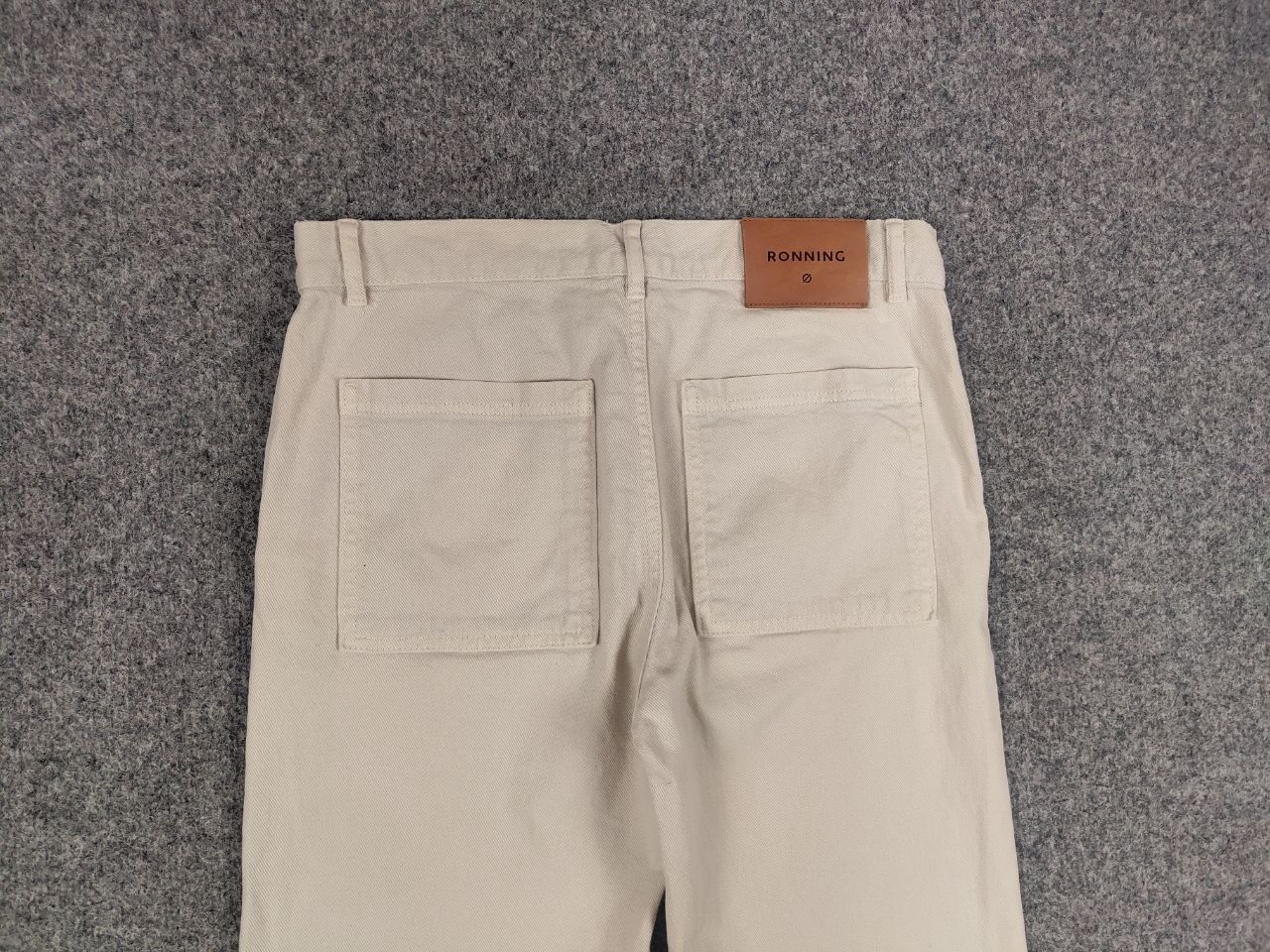 Ronning Ronning Portugal Design Casual beige Denim Jeans Loose Fit Size US 30 / EU 46 - 6 Thumbnail