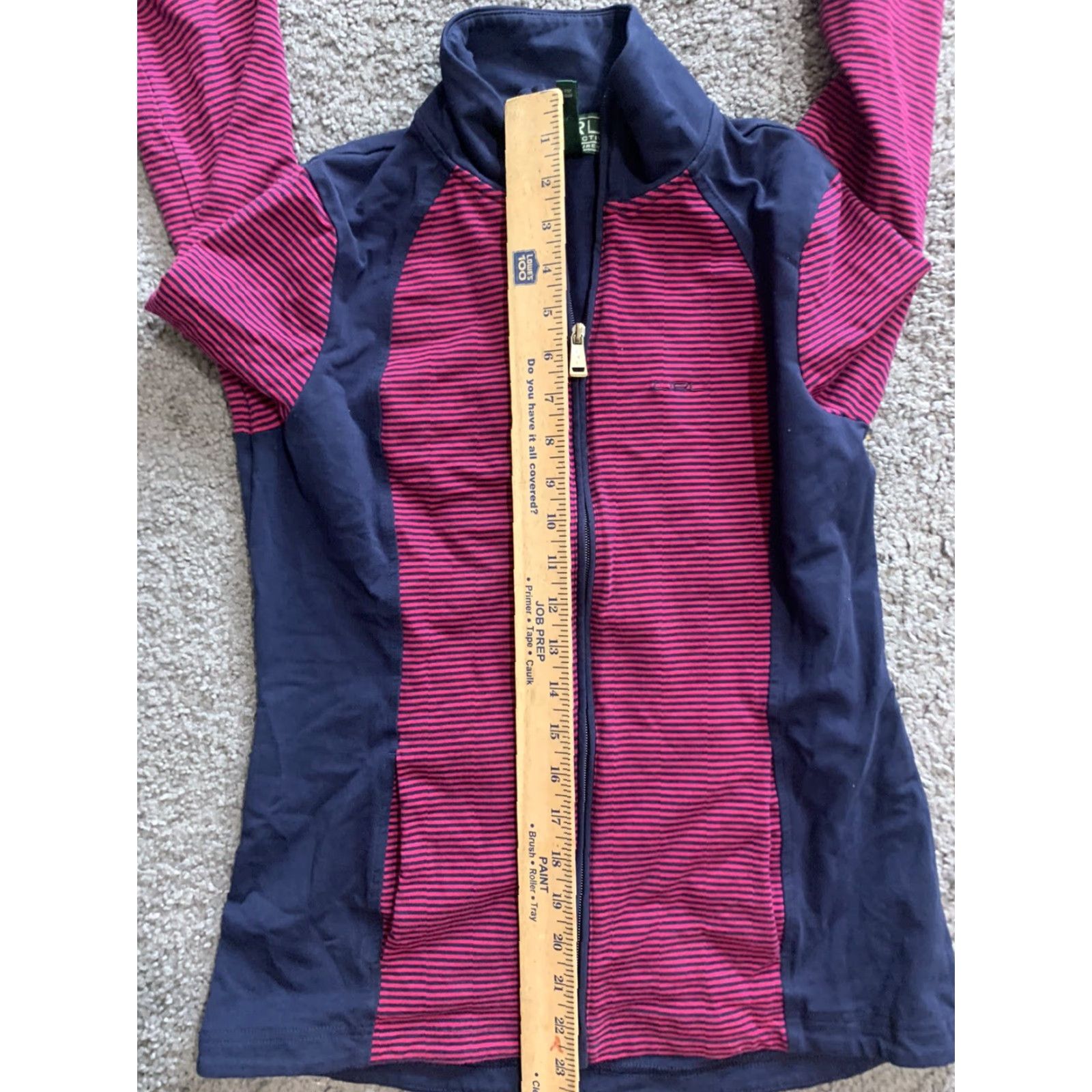Ralph Lauren Ralph Lauren Lauren Active Women's Navy/Pink Full-Zip Jacket MEDIUM Size M / US 6-8 / IT 42-44 - 6 Thumbnail