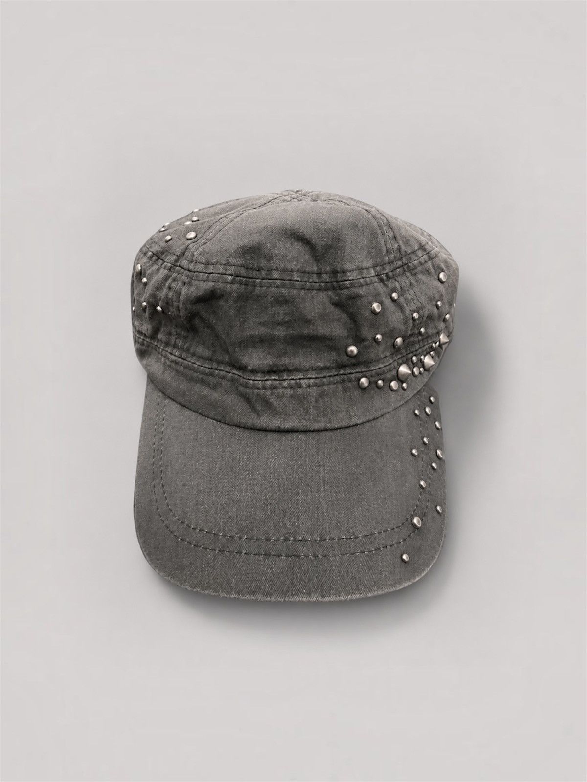 Japanese Brand Undefined Japanese Studded Commando Hat Punk Rock Stylish Size ONE SIZE - 1 Thumbnail