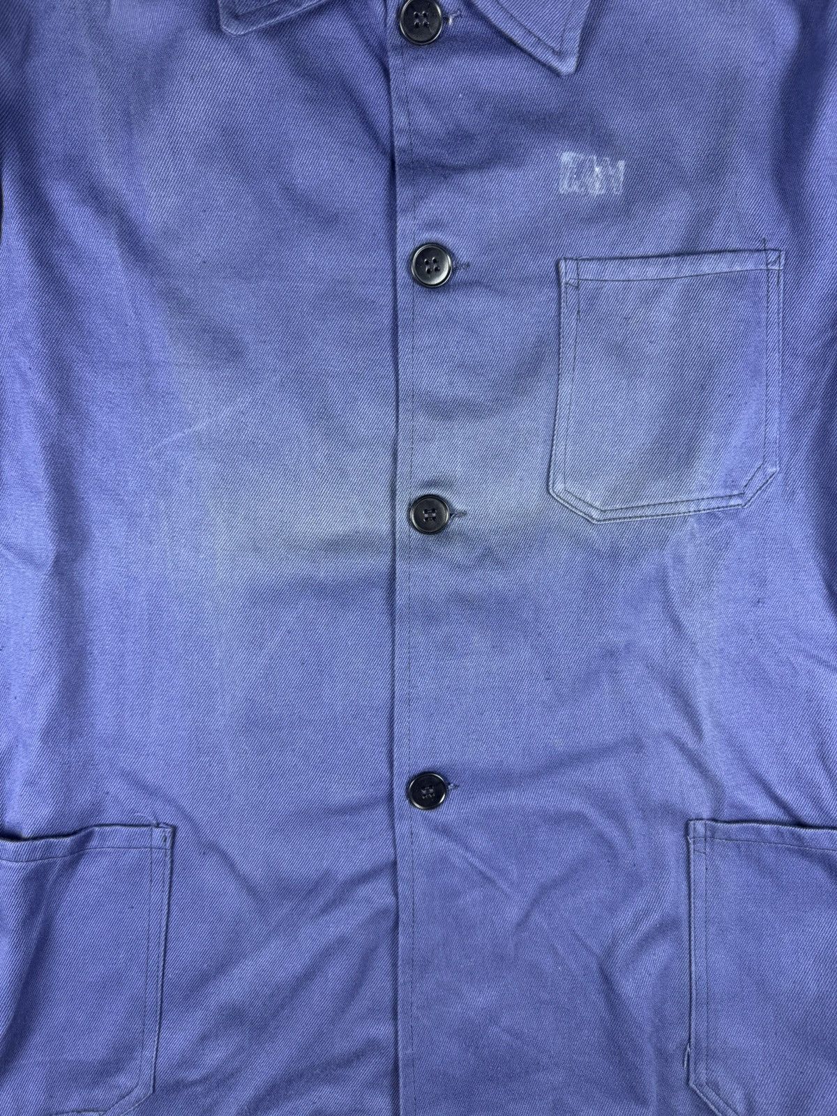 Other Vintage French Workwear Jacket Distressed Utilit Work Jacket Size US M / EU 48-50 / 2 - 3 Thumbnail