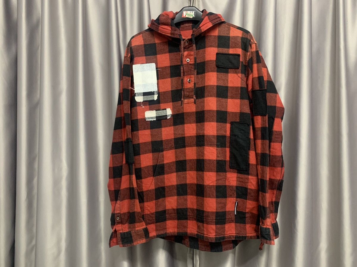 Sophnet. × uniform experiment RARE UNIFORM EXPERIMENT X SOPHNET HOODIE PATCHWORK Size US L / EU 52-54 / 3 - 2 Thumbnail