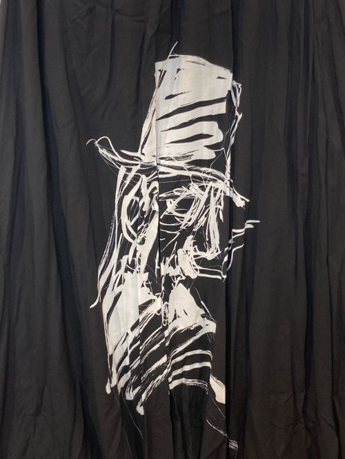 Yohji Yamamoto Yohji Yamamoto BLACK SCANDAL 19SS Left face Print Pants Size US 28 / EU 44 - 3 Thumbnail