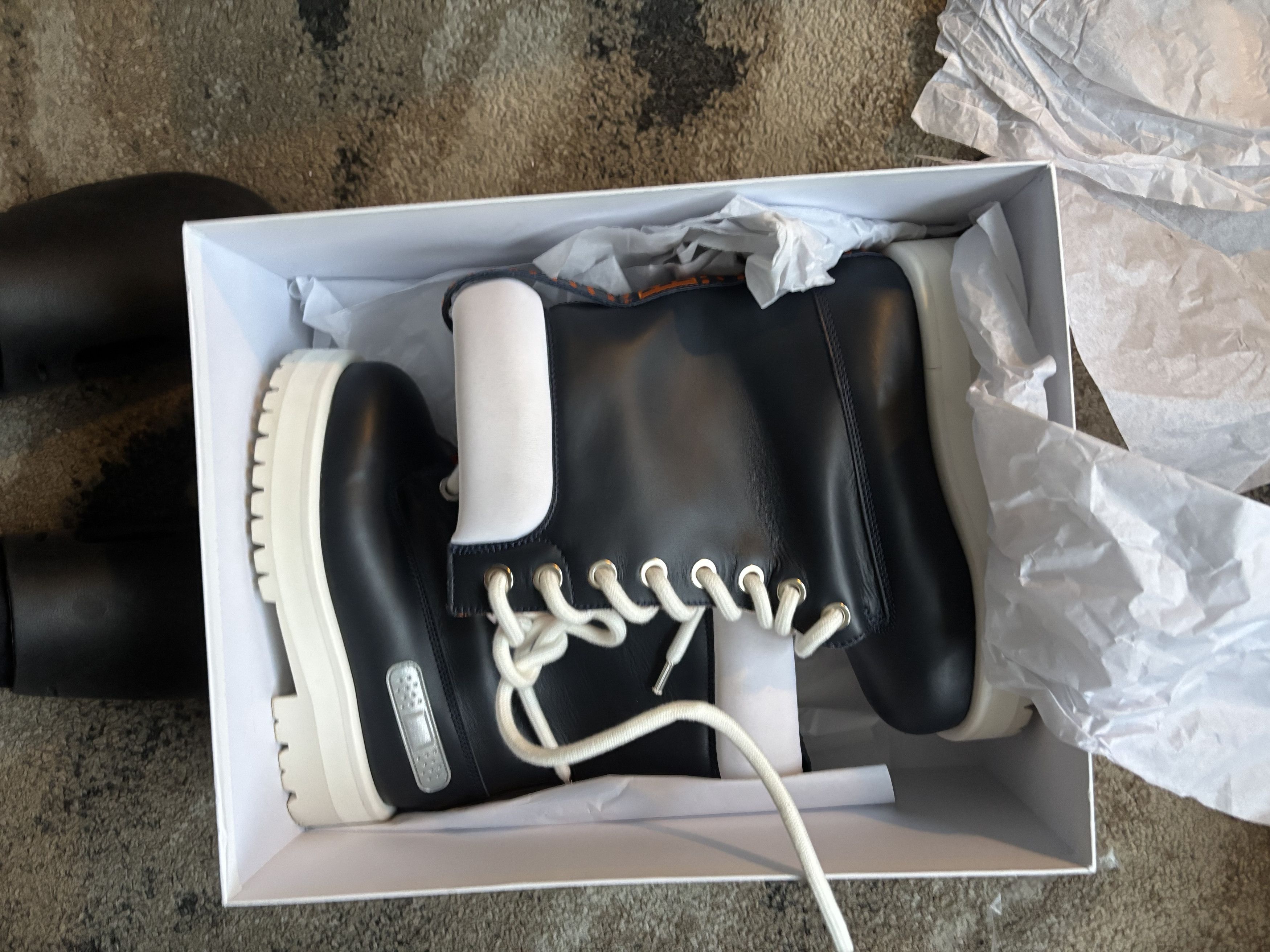 PDF PDF chanel strada high gum leather Blu 1312 Size US 6 / EU 39 - 11 Thumbnail