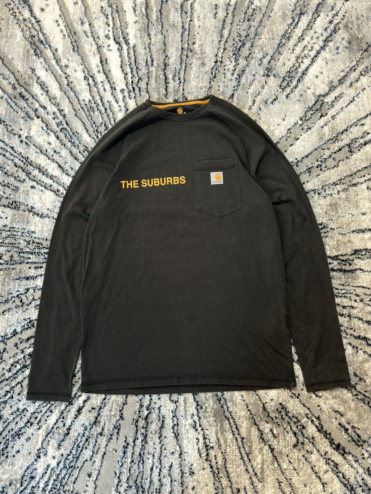 Carhartt × Vintage Black Carhartt X The Suburbs 1340 Collective Force Delmont Size US M / EU 48-50 / 2 - 1 Thumbnail