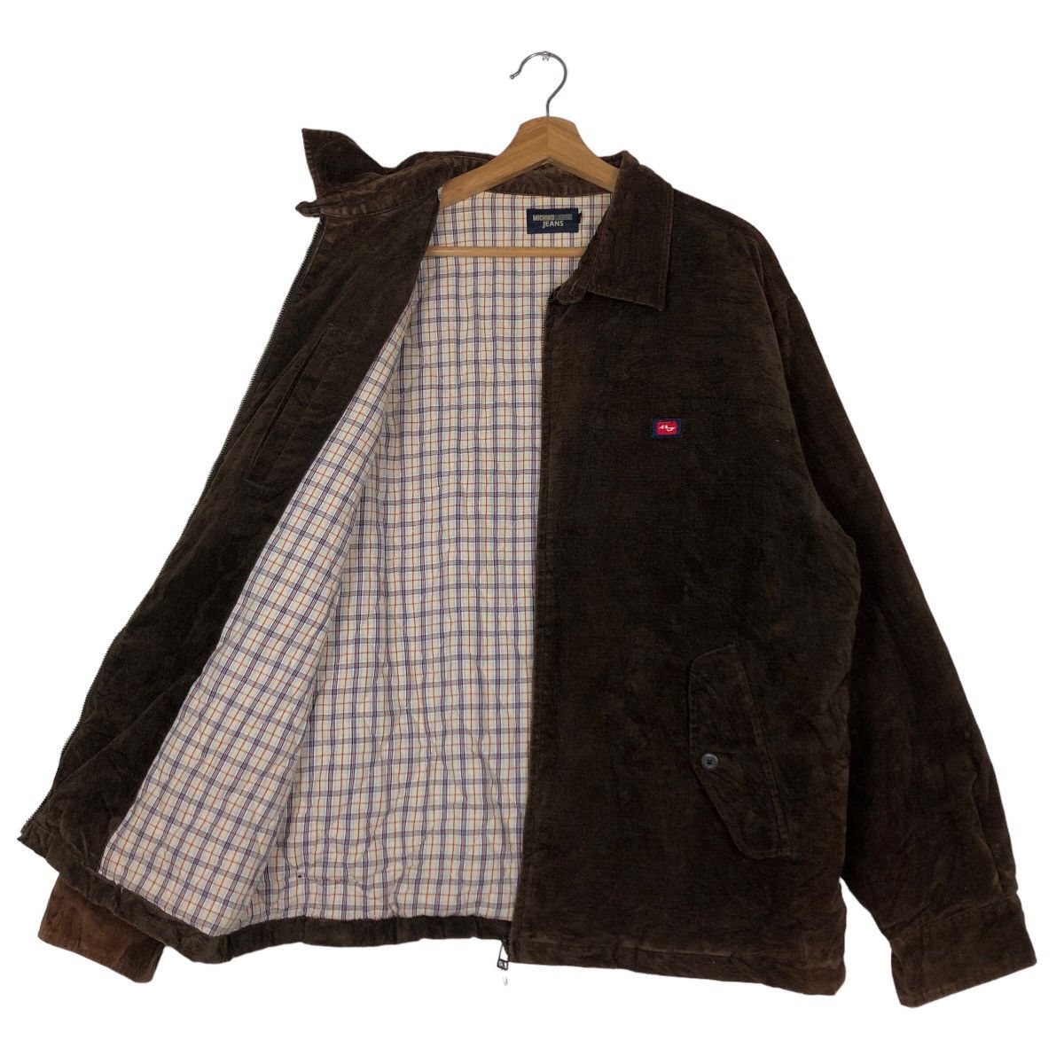 Japanese Brand 🔥Vtg Quilted Bomber Jacket Michiko London Tartan Lining Size US L / EU 52-54 / 3 - 9 Thumbnail