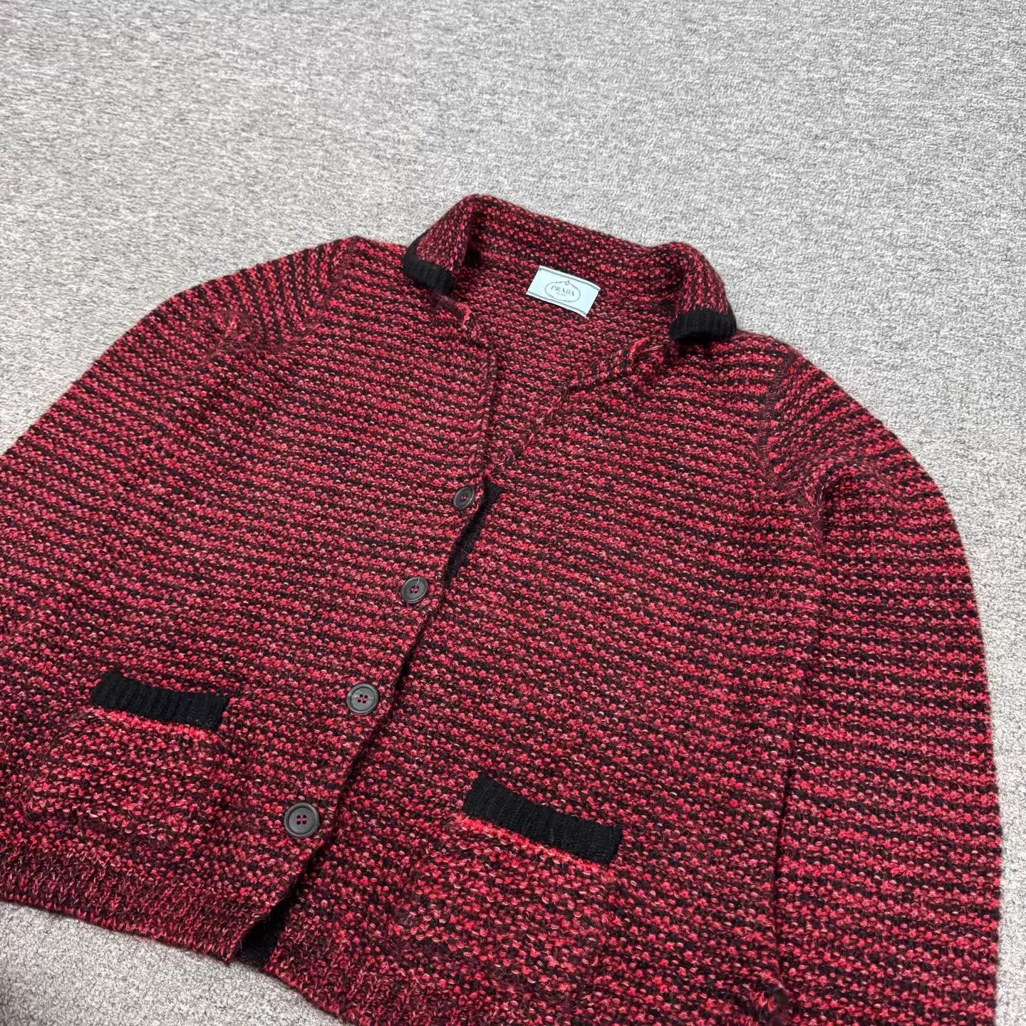 Prada Prada tweed knit cardigan 40 99 new Size S / US 4 / IT 40 - 4 Thumbnail