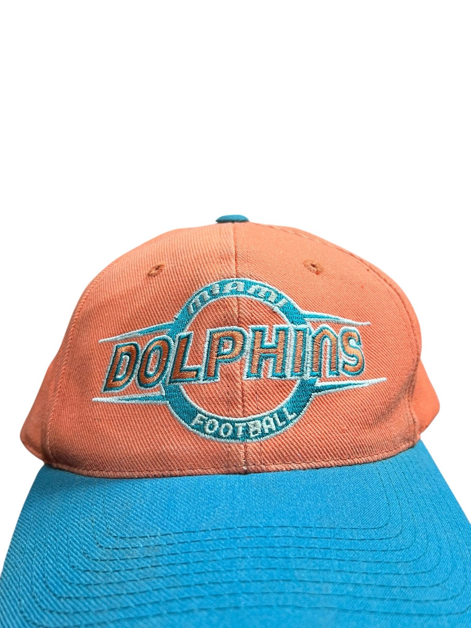 Sports Specialties Sports Specialties Miami Dolphins NFL Football Snapback Hat Size ONE SIZE - 3 Thumbnail