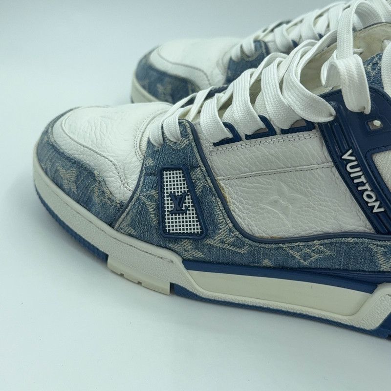 Louis Vuitton Louis Vuitton Denim Low-Top Fashion Sneakers -2508 Size US 8.5 / EU 41-42 - 9 Thumbnail