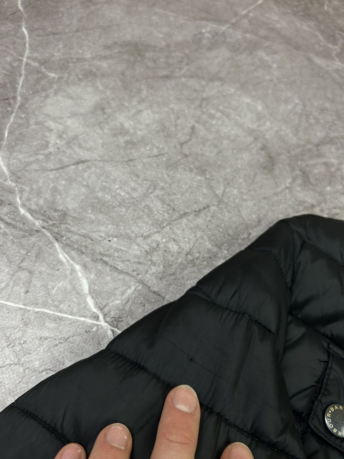 Barbour × Vintage Vintage down jacket Barbour International y 2k rare fibre Size US S / EU 44-46 / 1 - 5 Thumbnail