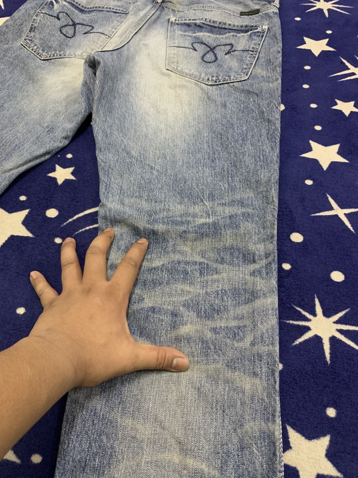 Japanese Brand Blue Way Garments Japan Vintage Denim Jeans Size US 33 - 21 Thumbnail