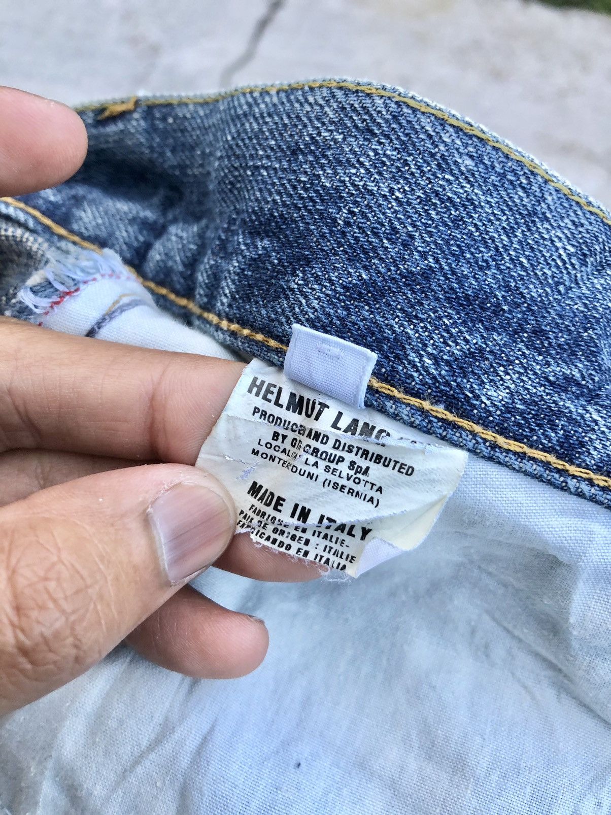 Helmut Lang VTGE HELMUT LANG DISTRESSED DENIM Size US 30 / EU 46 - 14 Thumbnail