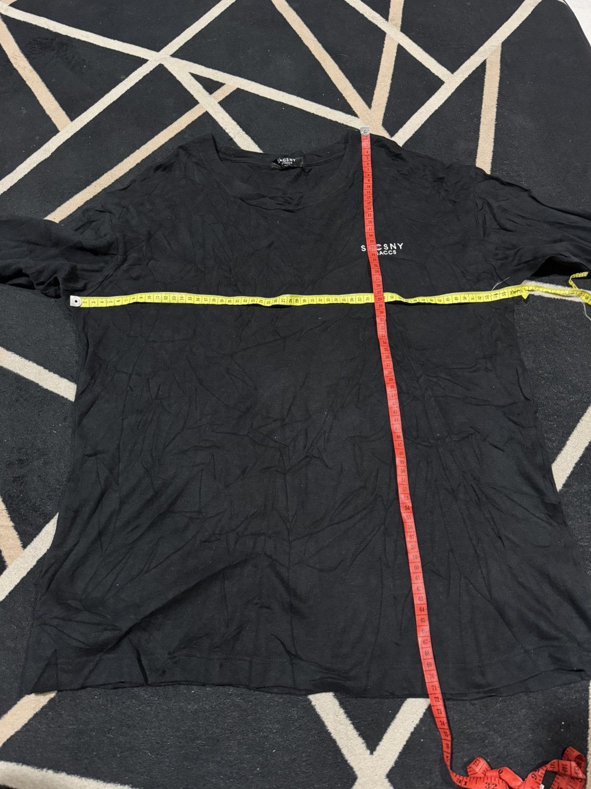 Yohji Yamamoto Yohji Yamamoto Black Long Sleeve Y'saccs Size US L / EU 52-54 / 3 - 7 Thumbnail