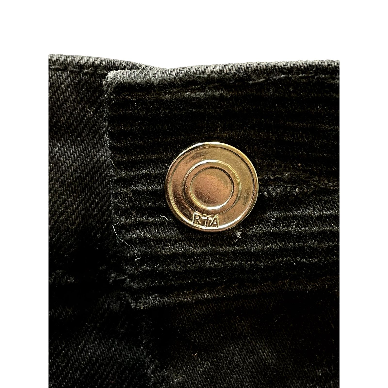 Rta RTA Flames Black Jeans Size US 32 / EU 48 - 3 Thumbnail