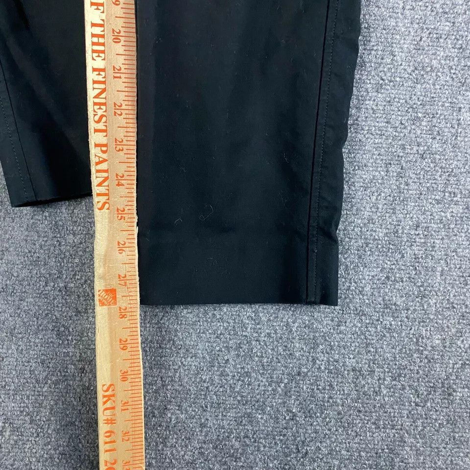 Gap Gap Pants Women's Size 12R Slim Crop Black Hook & Eye Adults Size 34" / US 12 / IT 48 - 5 Thumbnail