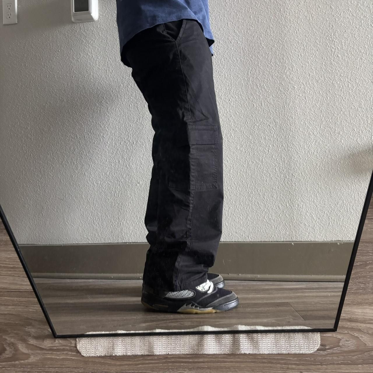 Vintage Crazy Vintage Y2K/2000s Black Streetwear Essential Cargo Pants! 30x30 Size US 30 / EU 46 - 2 Thumbnail