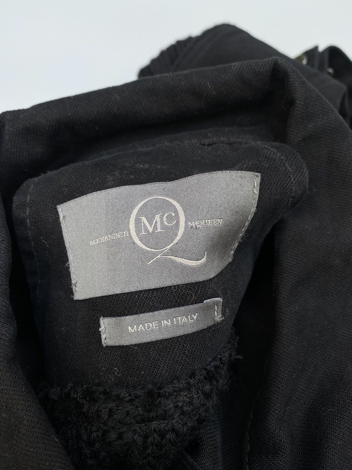 Alexander McQueen 2000s Alexander Mcqueen- Cargo Denim Knit Vest Size US M / EU 48-50 / 2 - 16 Thumbnail