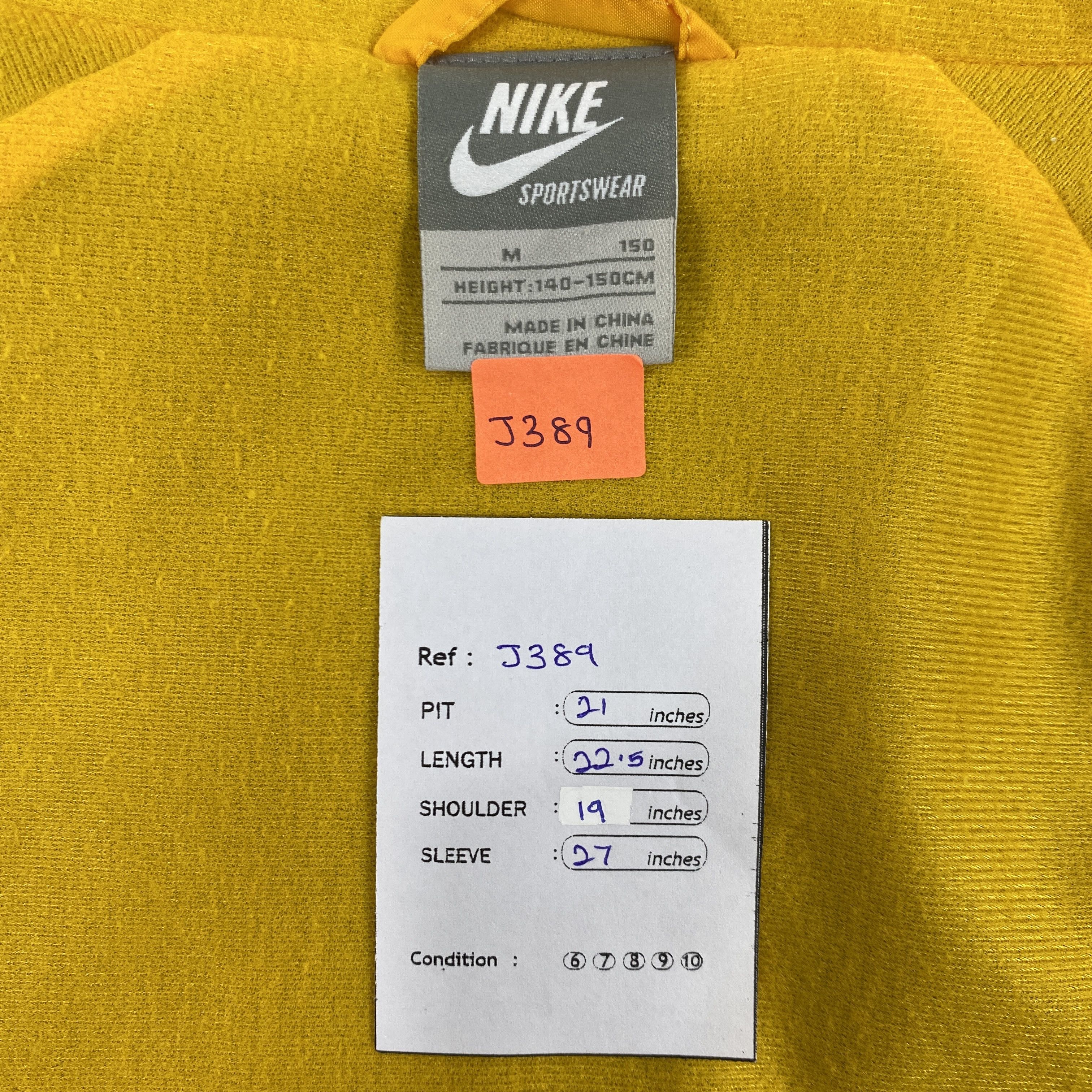 Nike Vintage Nike Windbreaker Light Jacket- J389 Size US S / EU 44-46 / 1 - 9 Thumbnail