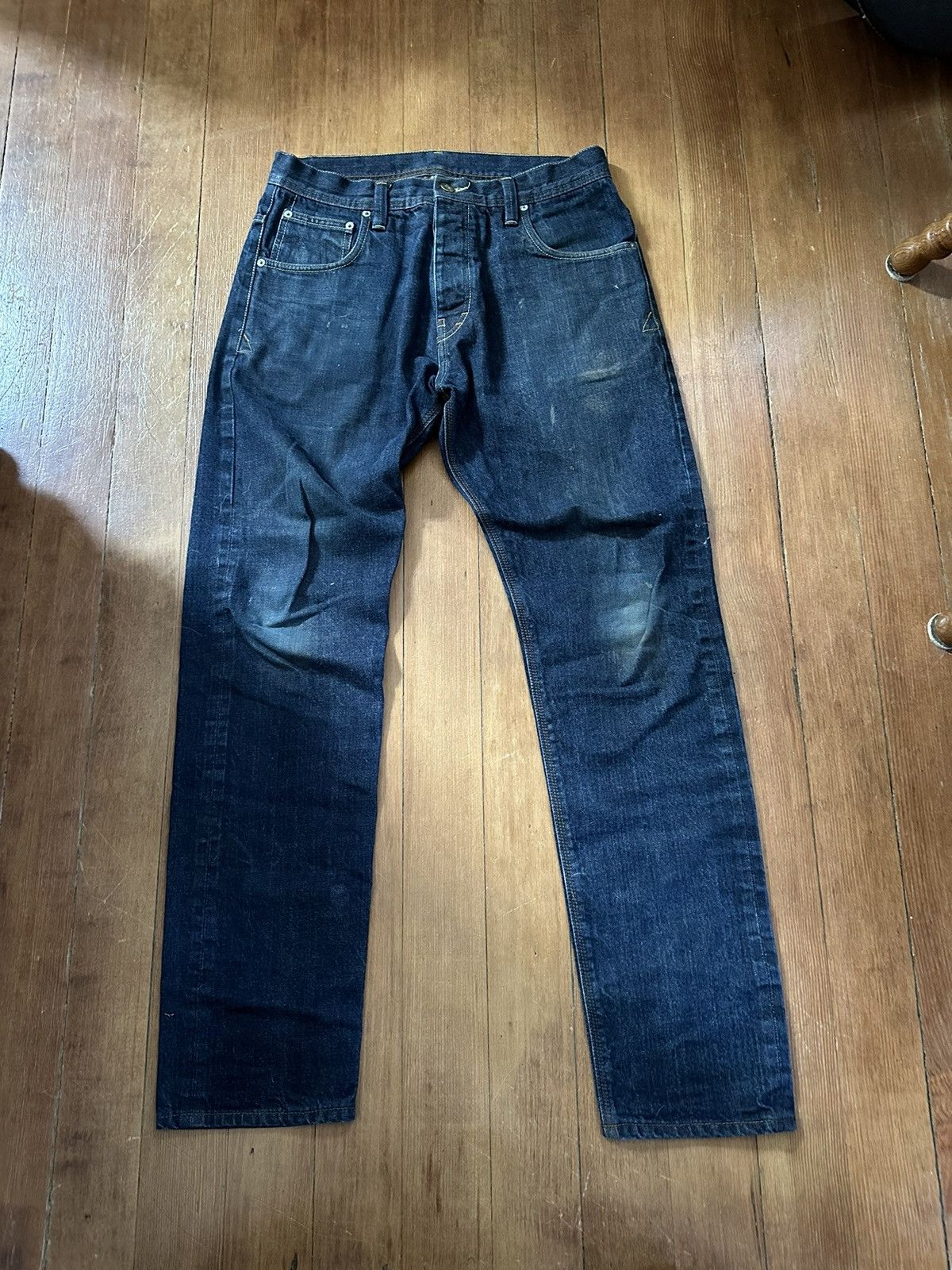 Eat Dust Eat Dust raw selvedge denim jeans Size US 33 - 1 Thumbnail