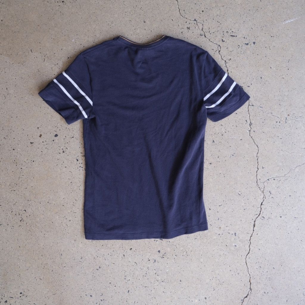 Lacoste Lacoste Regular Fit T-Shirt Dark Navy with Stripes Size US M / EU 48-50 / 2 - 2 Thumbnail