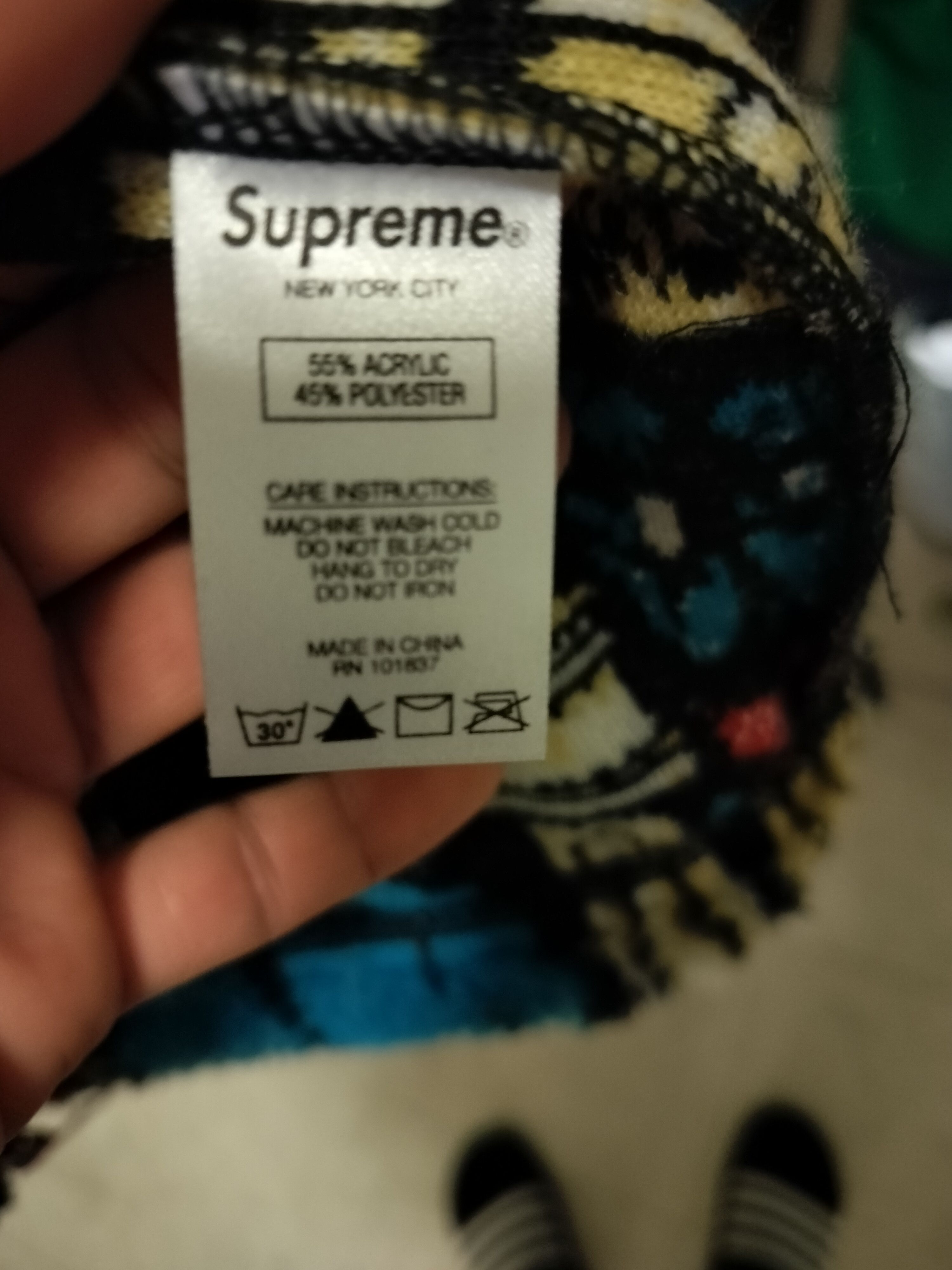 Supreme Supreme st. Michael fleece Size US S / EU 44-46 / 1 - 4 Thumbnail