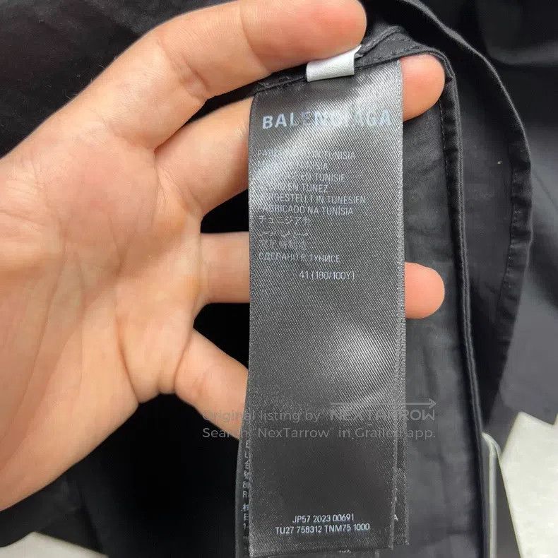 Balenciaga Balenciaga size 41 Bitcoin Double B Stripe Logo Black Long Size US S / EU 44-46 / 1 - 6 Thumbnail