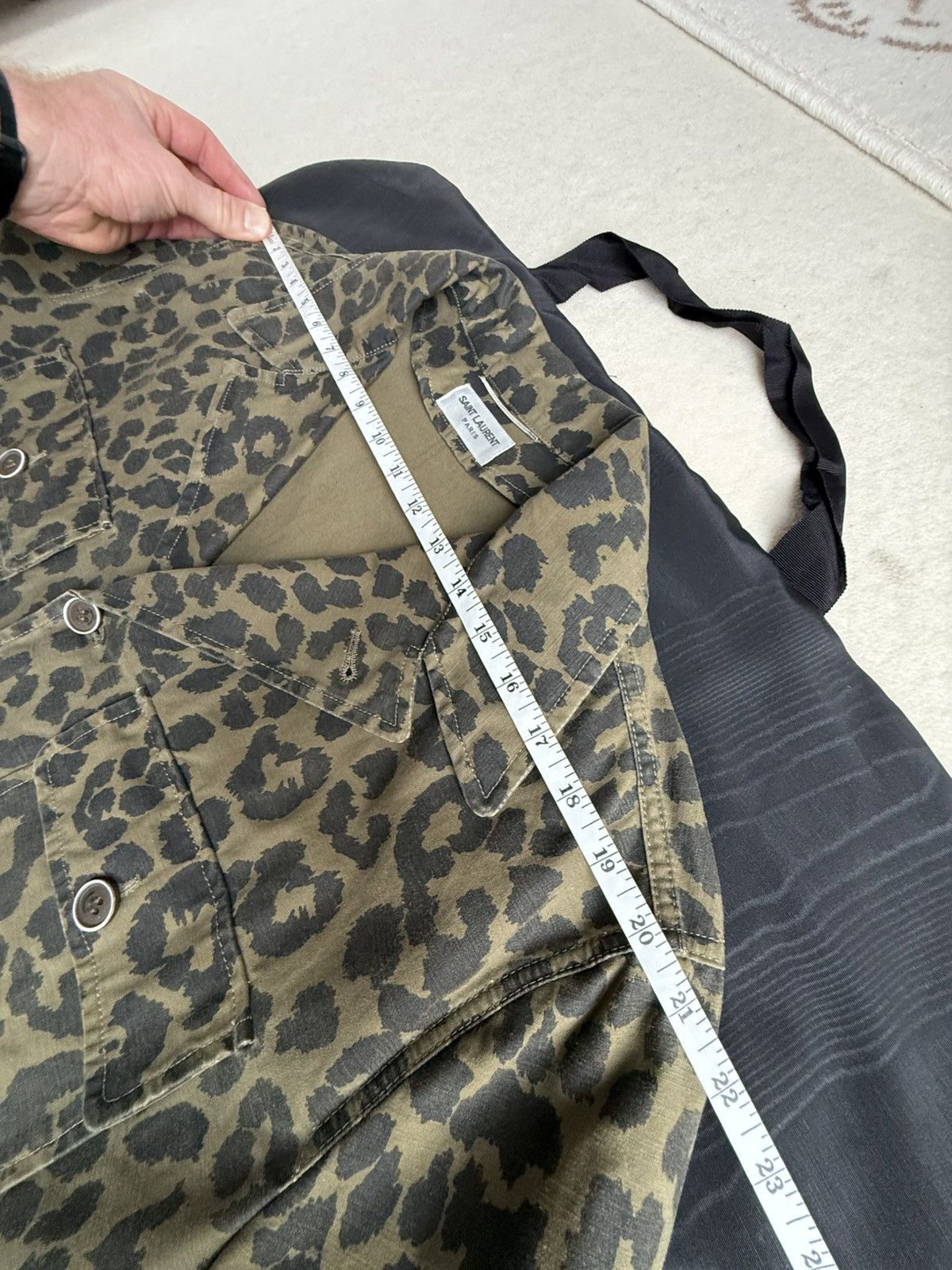 Saint Laurent Paris SS16 Saint Laurent yeah baby babycat leopard jacket 54 XL Size US L / EU 52-54 / 3 - 8 Thumbnail