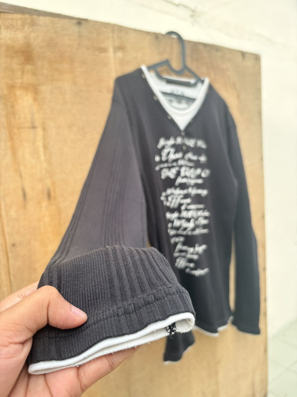 Japanese Brand Age Core Poem Double Layer Hysteric Style Size US L / EU 52-54 / 3 - 4 Thumbnail
