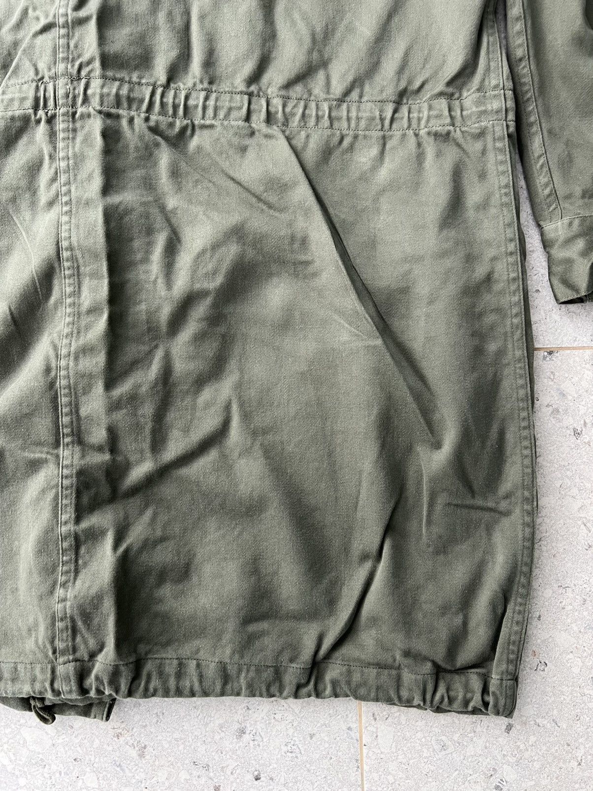 Vintage Vintage 70s French Army Green Military Parka Jacket Size US XXL / EU 58 / 5 - 13 Thumbnail