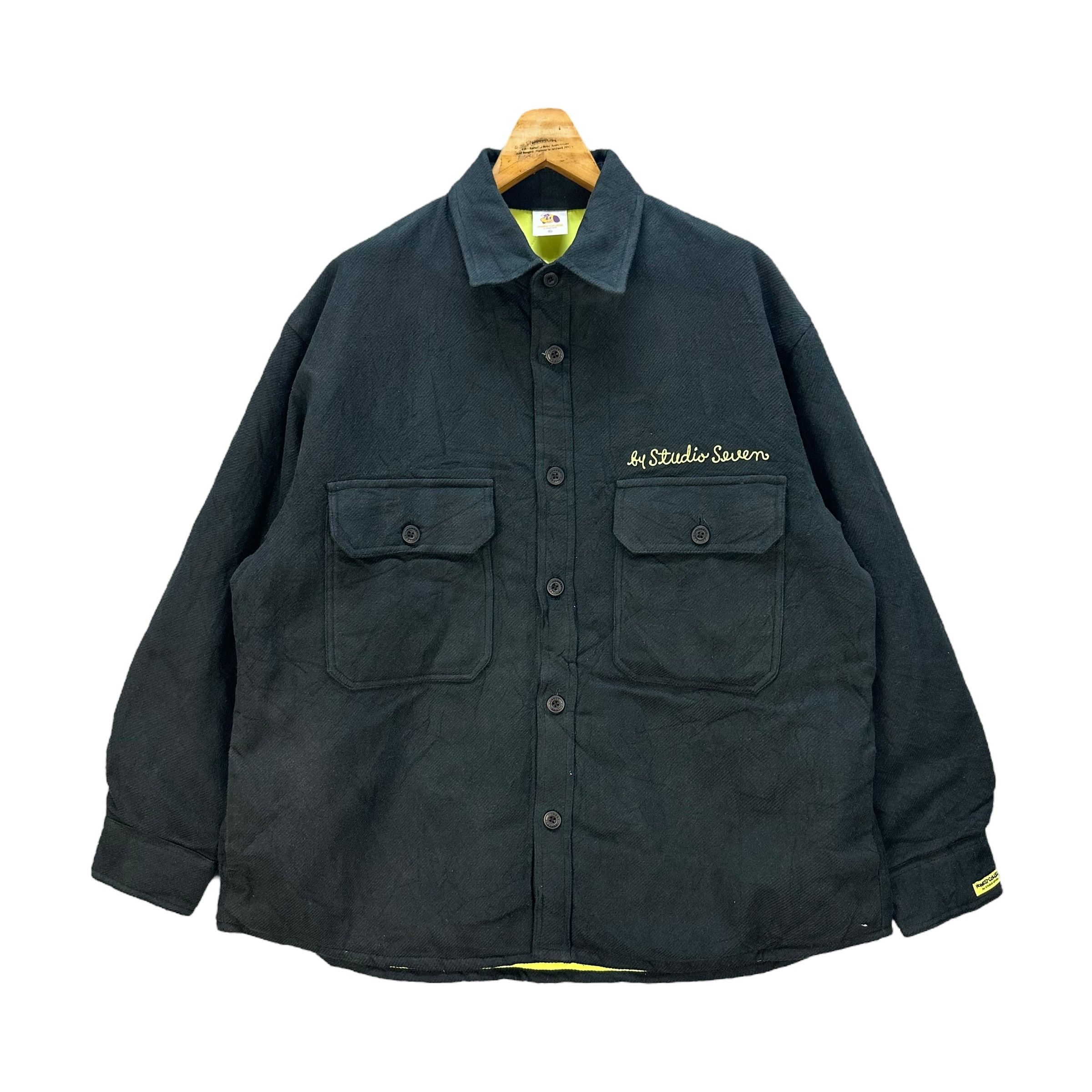 Studio Seven STUDIO SEVEN HONEST COLLEGE BIG LOGO JACKET #9013-48 Size US XL / EU 56 / 4 - 3 Thumbnail