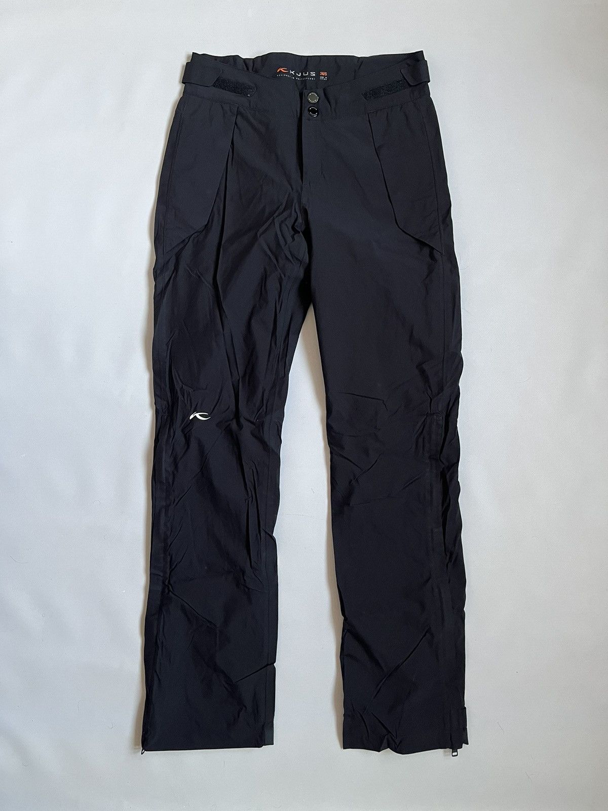 KJUS KJUS Women Black Warterproof Polyester Gorpcore Trousers Size 25" / US 0 / IT 36 - 1 Thumbnail