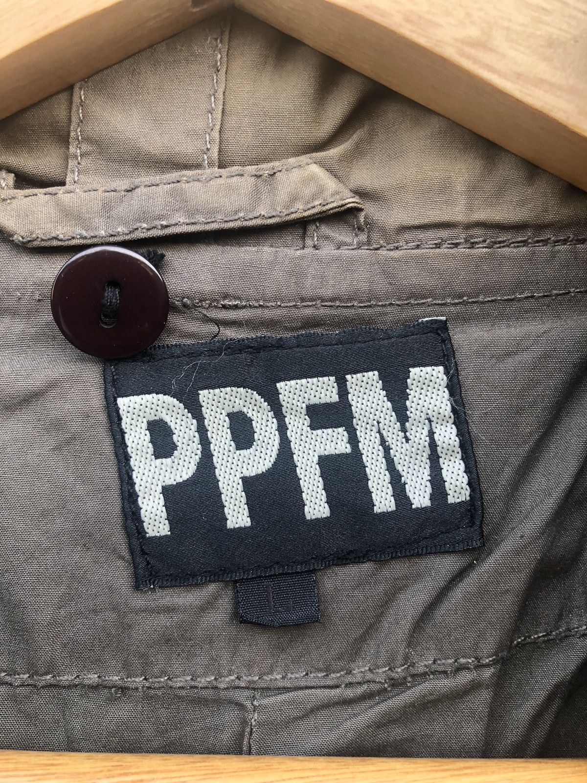 Japanese Brand Vintage Sunfaded Y2K PPFM Army Jackets Size US L / EU 52-54 / 3 - 21 Thumbnail