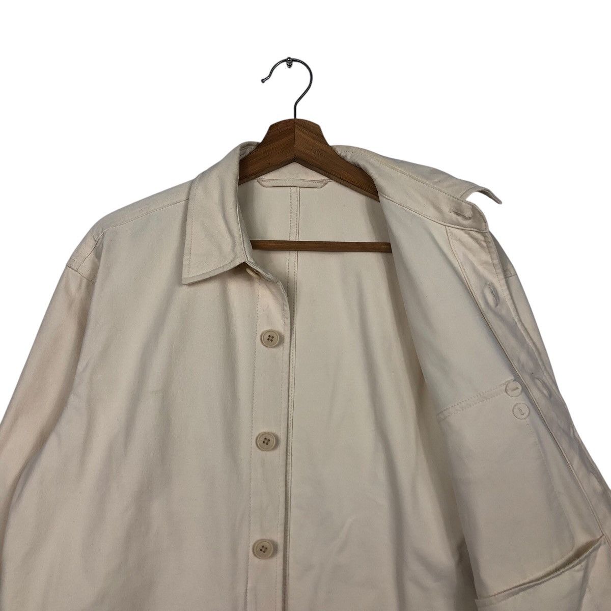 Japanese Brand 📌Vintage Chore Button Jacket Uniqlo Japan Issey Miyake Size US S / EU 44-46 / 1 - 13 Thumbnail