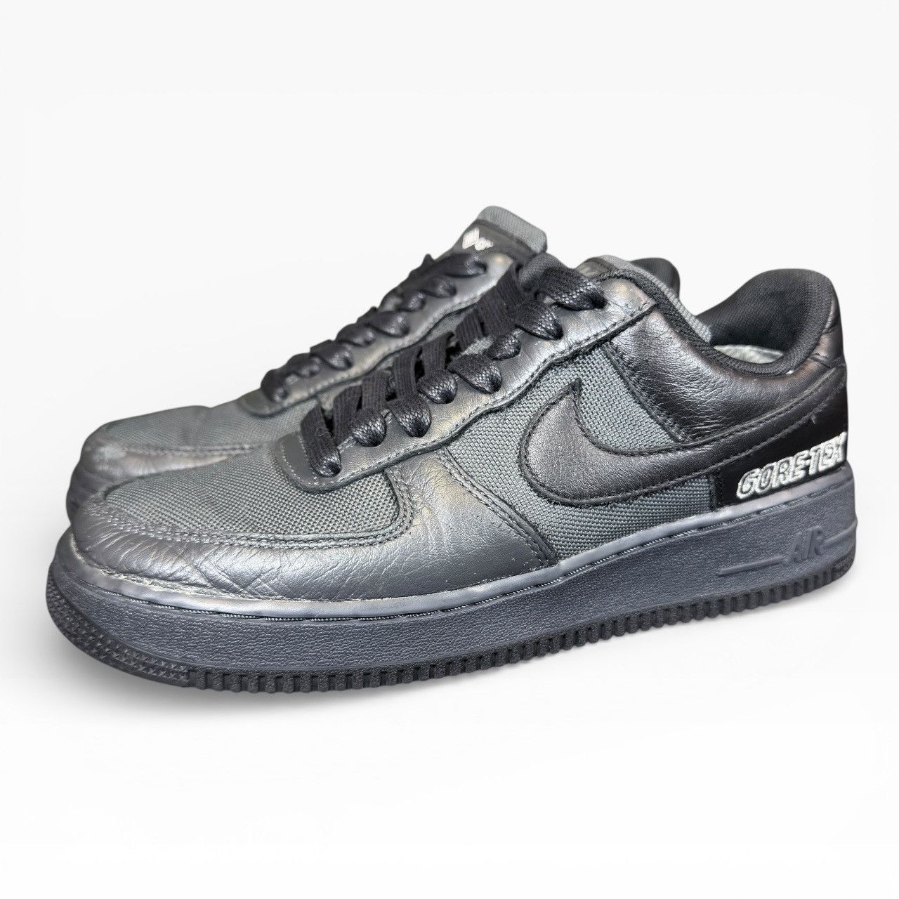 Nike Nike Air Force 1 Low Gore-Tex Triple Black Size US 7.5 / EU 40-41 - 5 Thumbnail