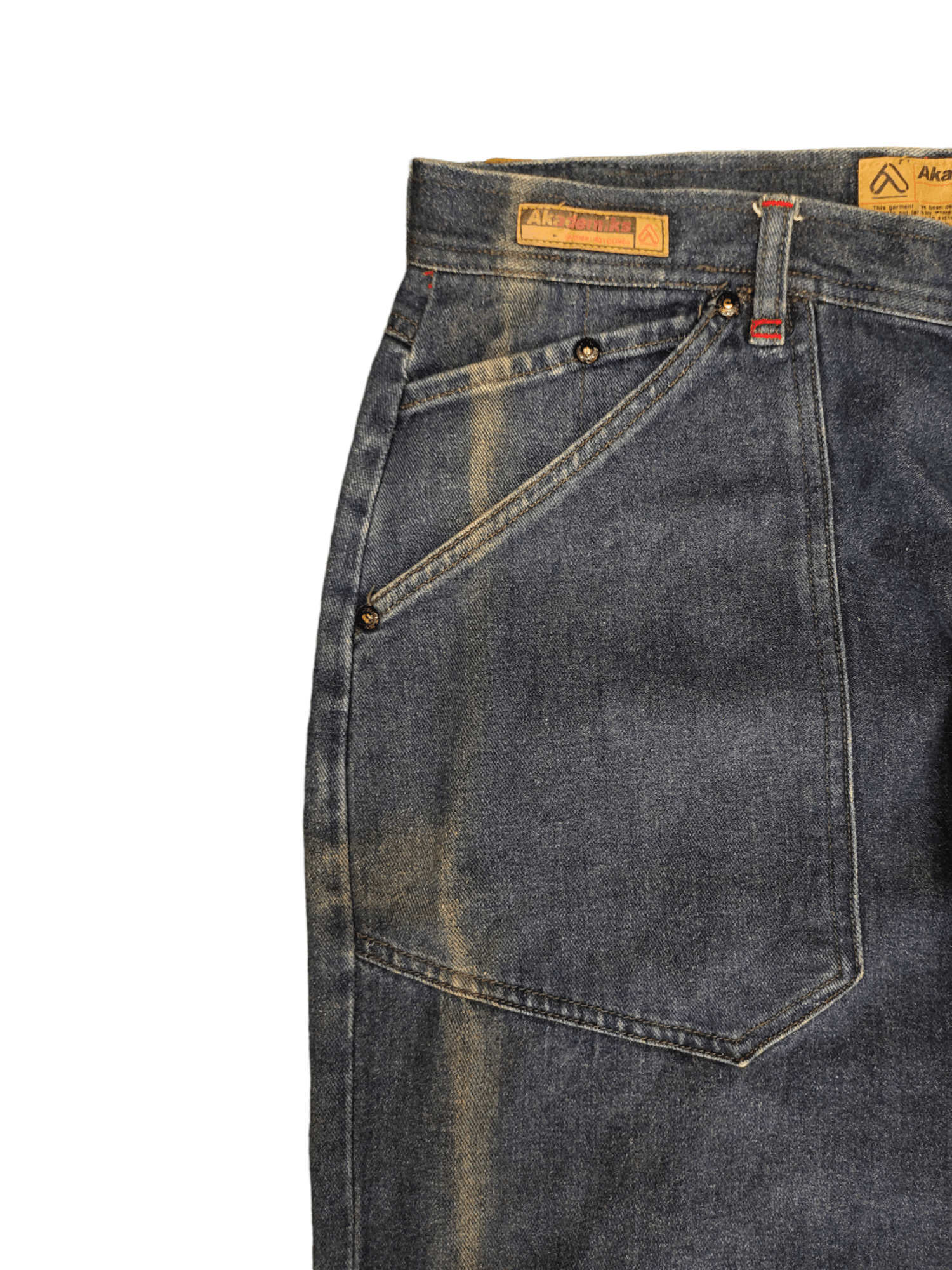 Akademiks Akademiks Distressed Color Wide Leg Denim Y2k Baggy Jean Size US 34 / EU 50 - 11 Thumbnail