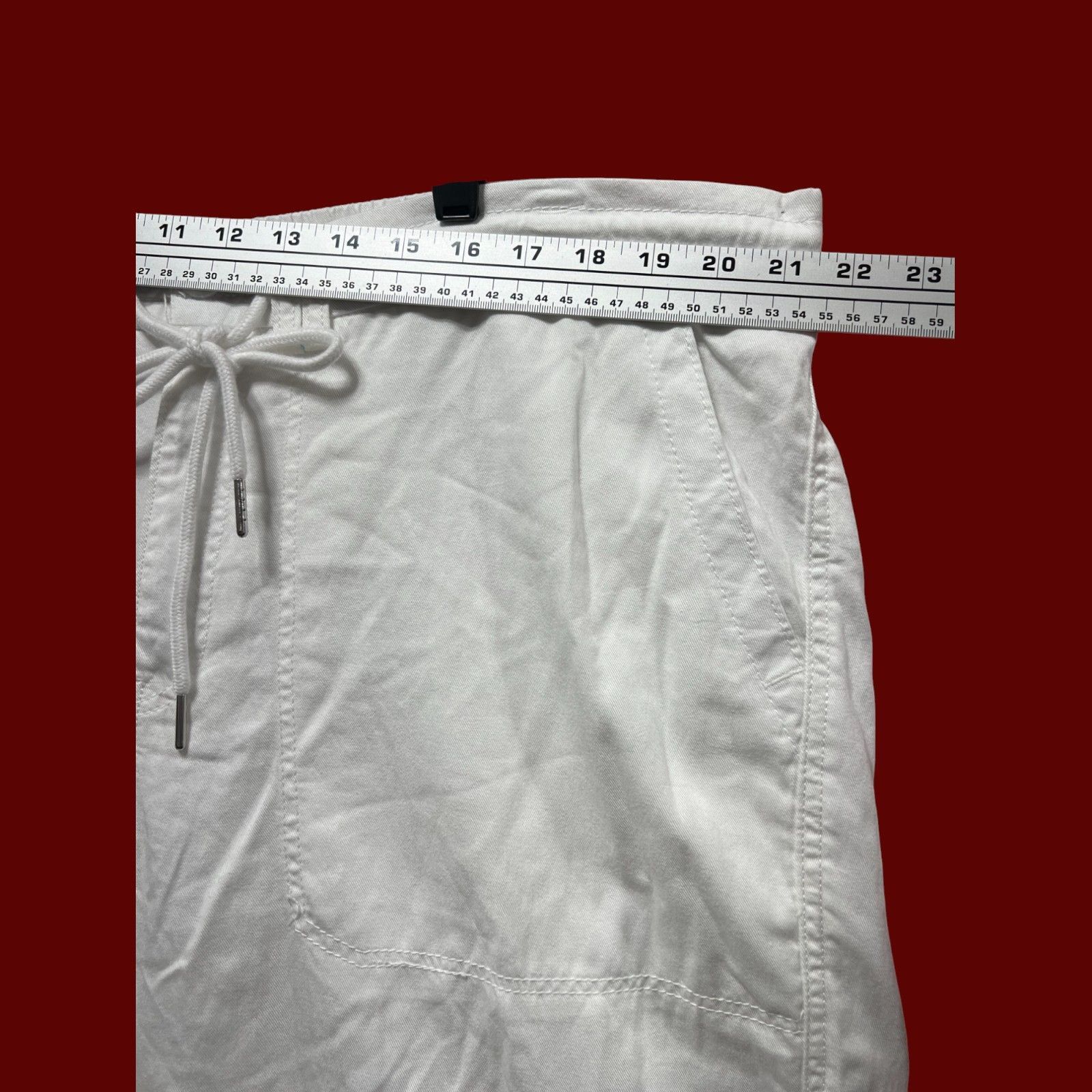Other Wild Fable - Women's Mid-Rise Wide Leg Cargo Beach Pants - W Size 42" / US 20 - 3 Thumbnail