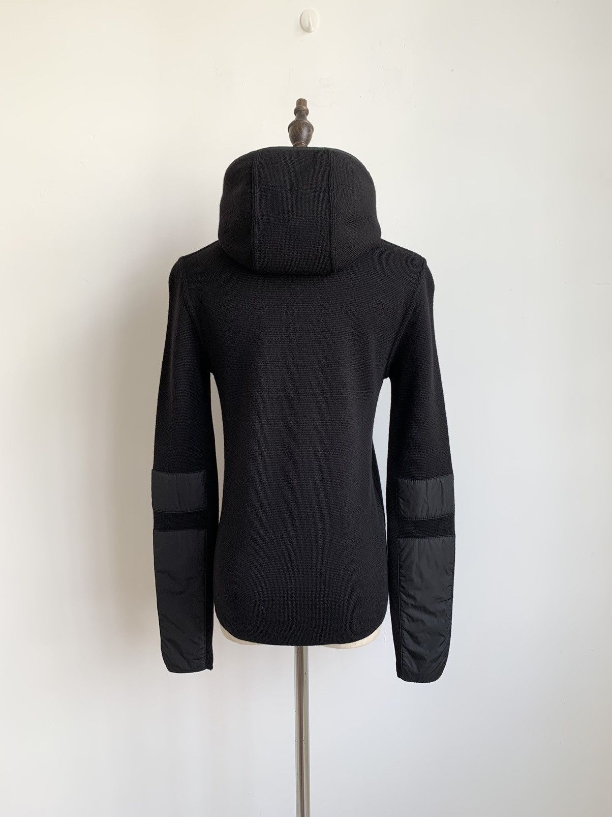 Prada PRADA Knit Crop Hoodie Size S / US 4 / IT 40 - 7 Thumbnail