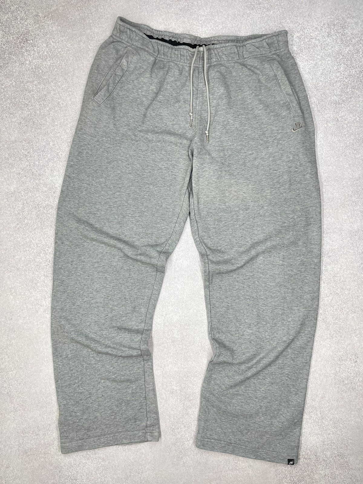 Nike × Nike ACG × Vintage Vintage Nike Basic Grey Sweatpants Drill Y2K ACG TN Size US 36 / EU 52 - 2 Thumbnail