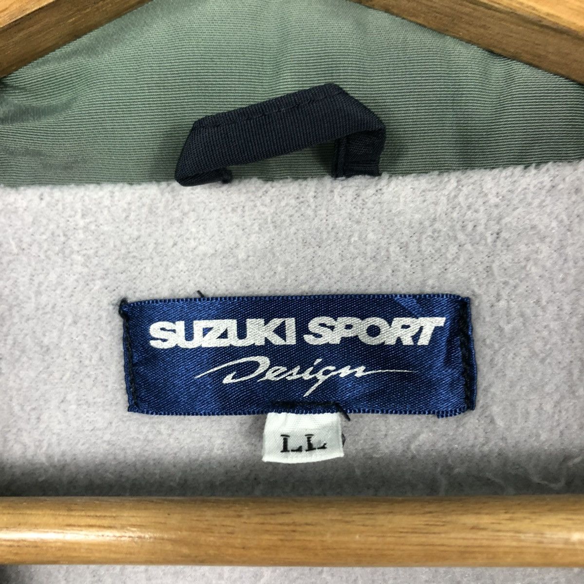 Japanese Brand 🔥VINTAGE ZIPPER LIGHT JACKET SUZUKI SPORT RACING BIG LOGO Size US L / EU 52-54 / 3 - 21 Thumbnail