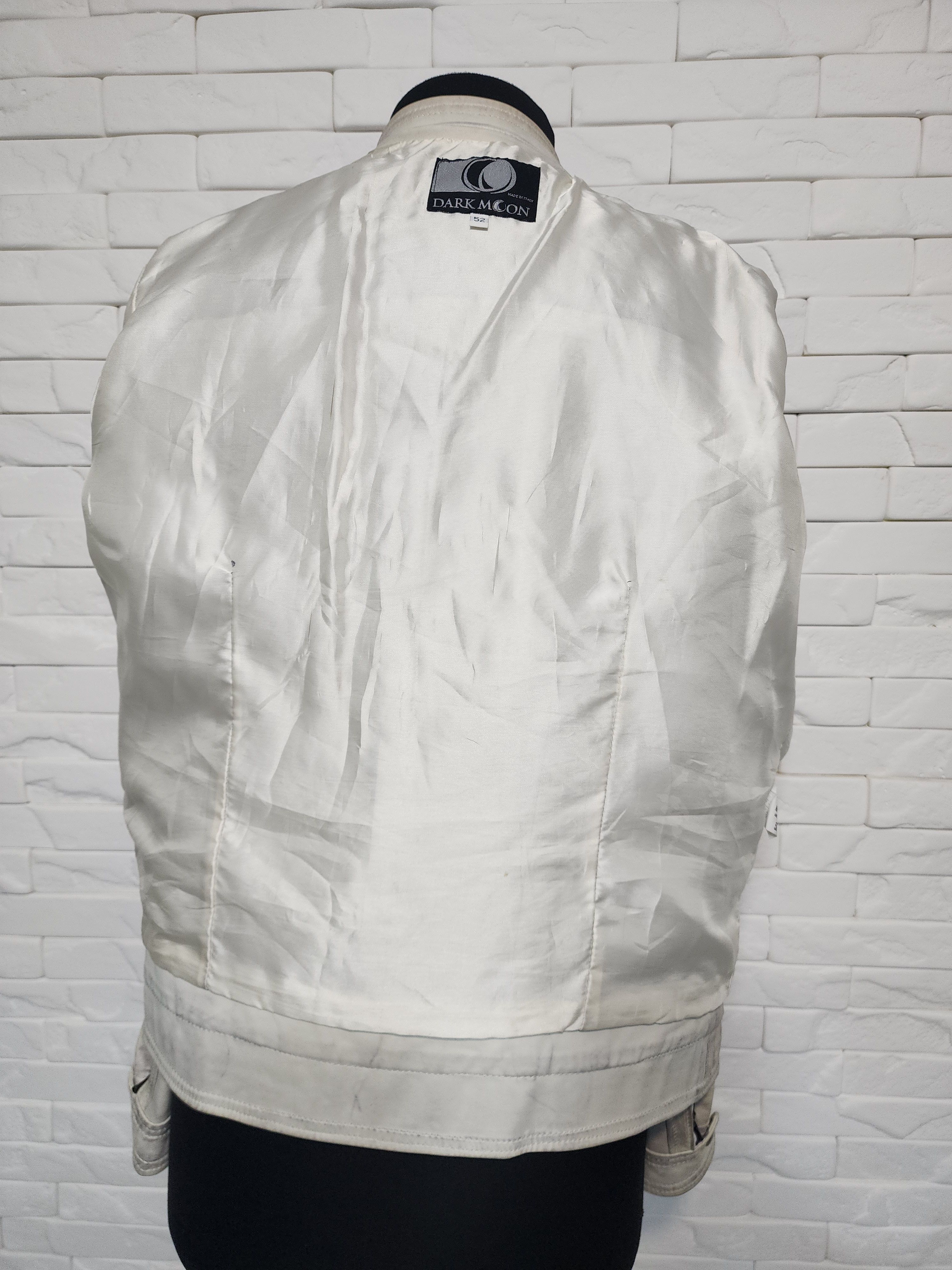 Gray Marble Effect Leather Jacket: Men's Sporty Style