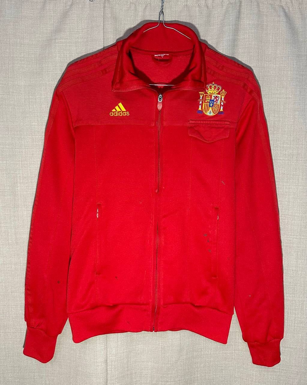 Adidas Adidas Spain 2008 Track Jacket Full Zip Football soccer Size US S / EU 44-46 / 1 - 1 Thumbnail