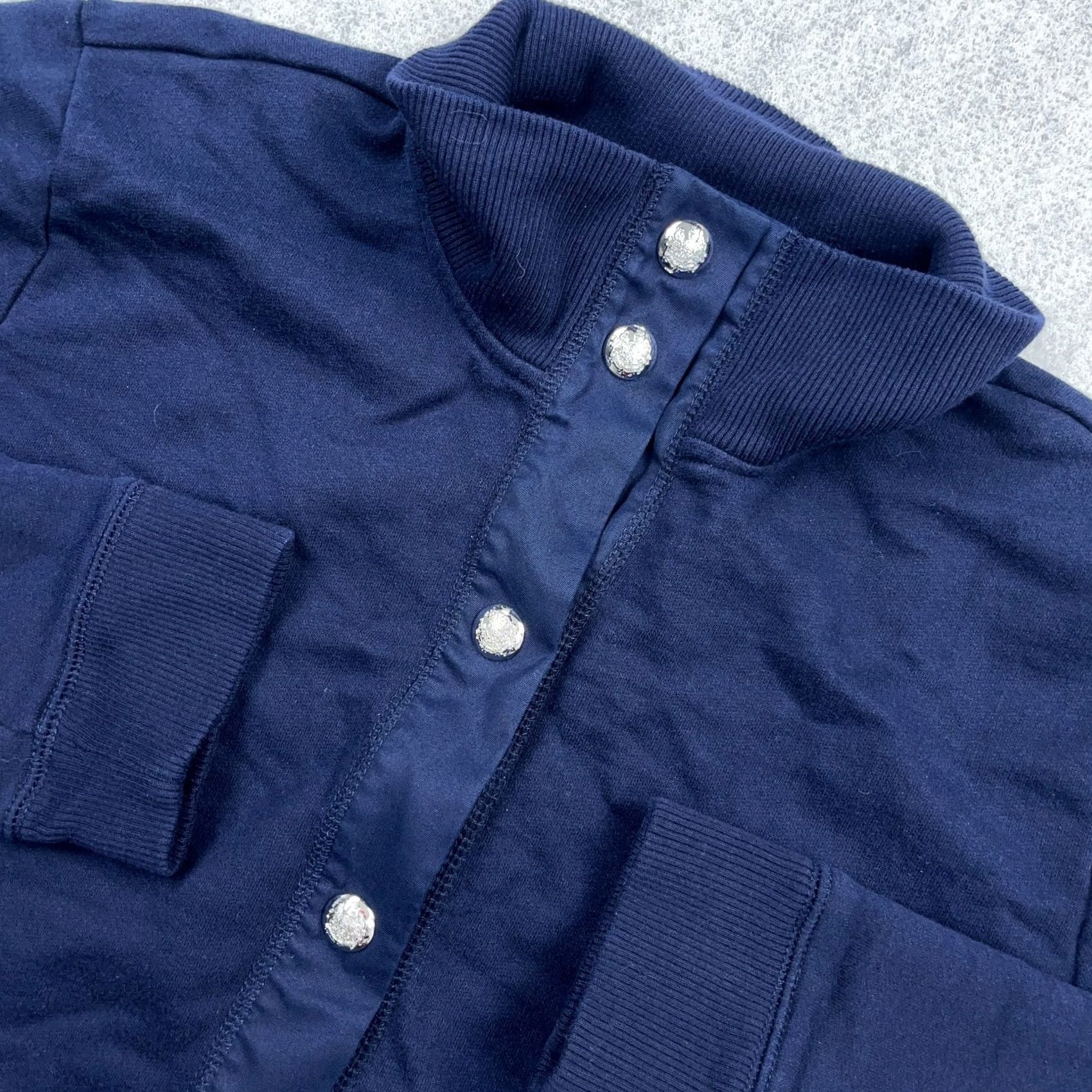 Ralph Lauren VINTAGE Lauren Ralph Lauren Jacket Women XL Navy Blue Snap Button Nautical LRL Size XL / US 12-14 / IT 48-50 - 5 Thumbnail